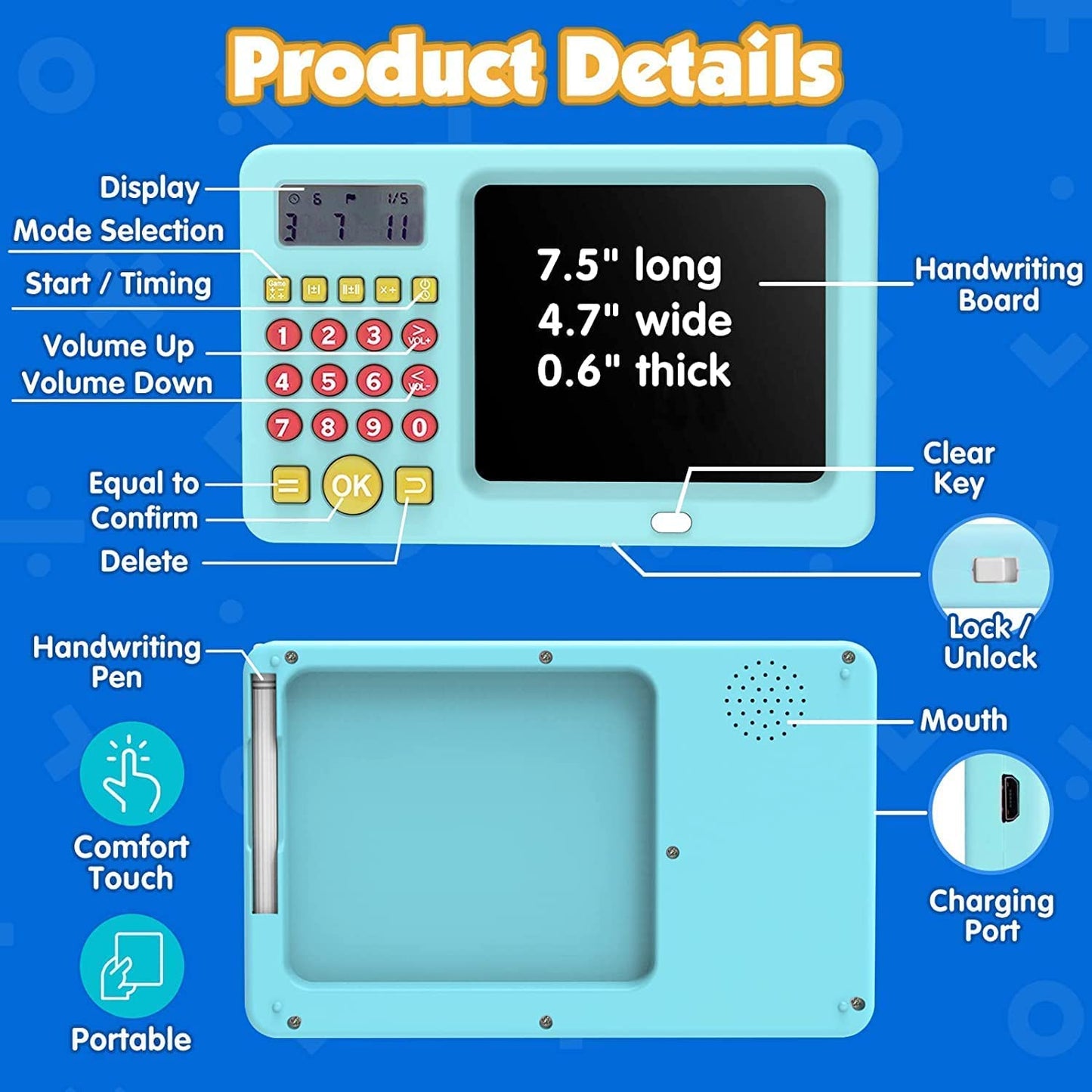 Educational Device (Tablet + Calculator)