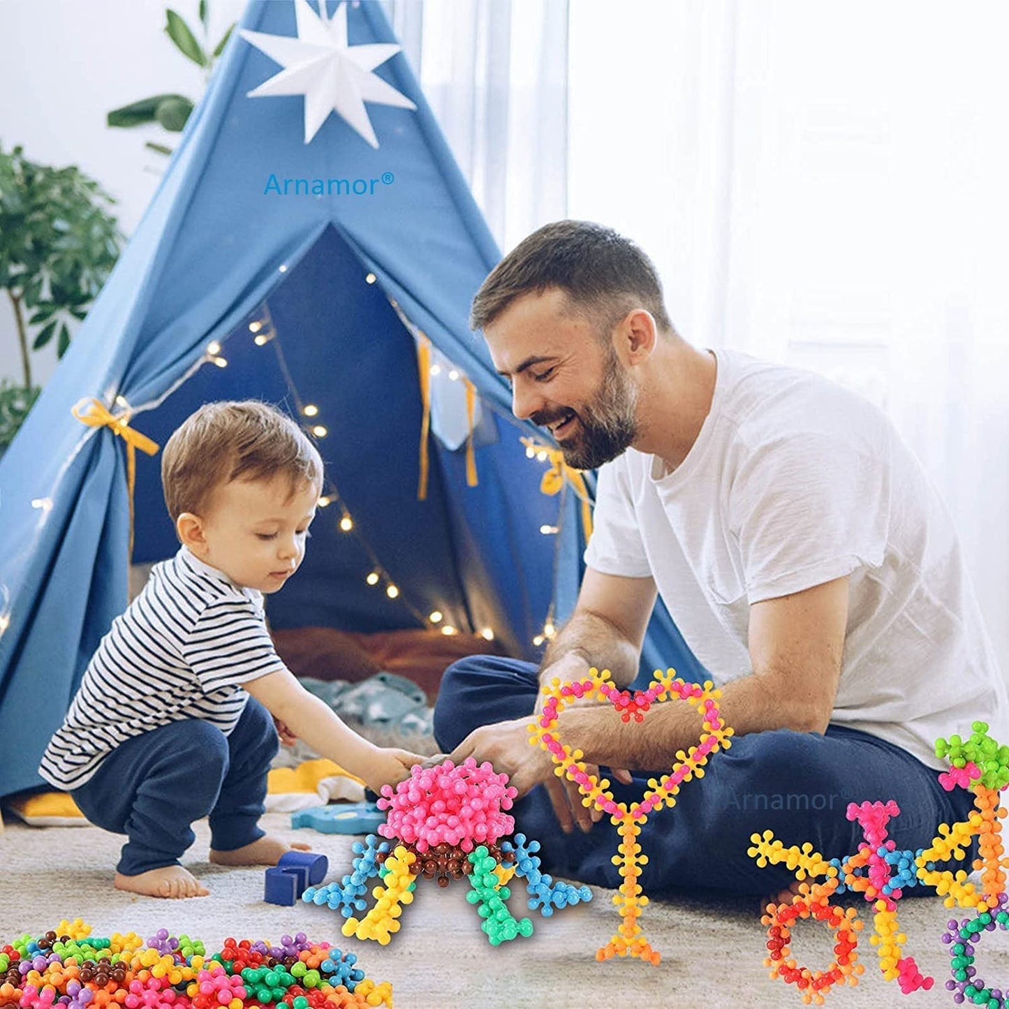 Star Links Toys for Kids 100Pcs