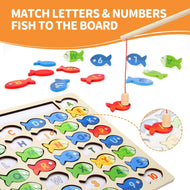 Alpha Numeric Magnetic Fishing Game