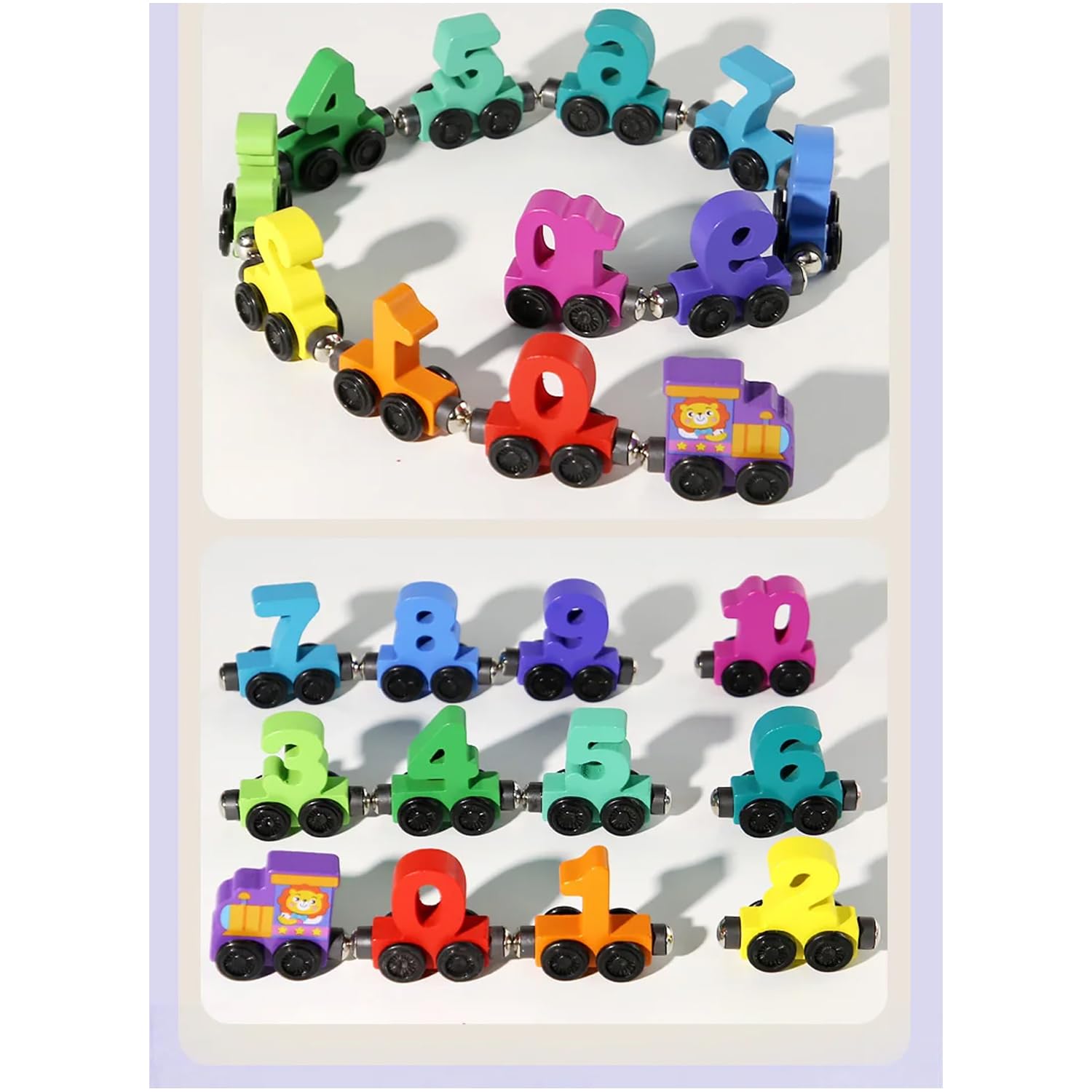 Digital Number Train