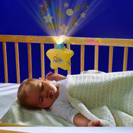 Star Projector Cradle Rattle