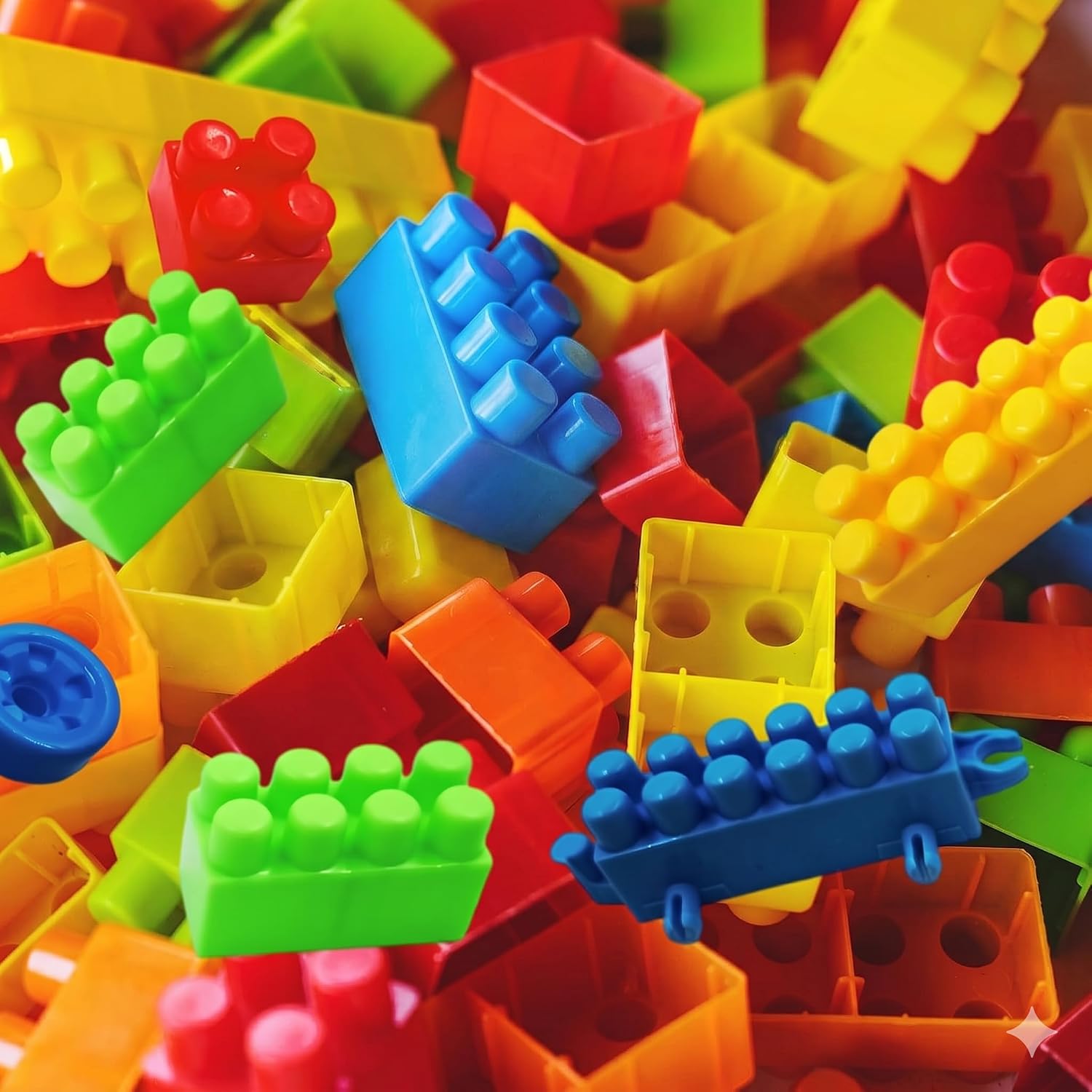 50-Piece Building Blocks Toy Set