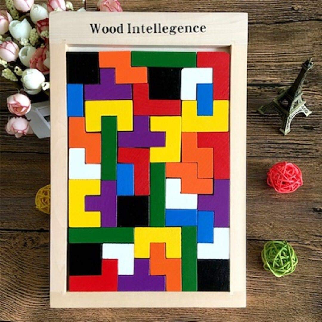 Wooden Intelligence 40 pc