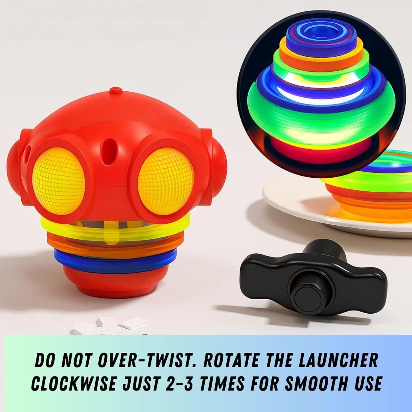 Musical Light-Up Spinning Top