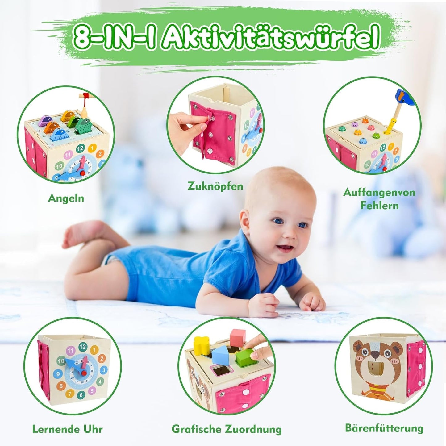 8 in 1 Montessori Toy