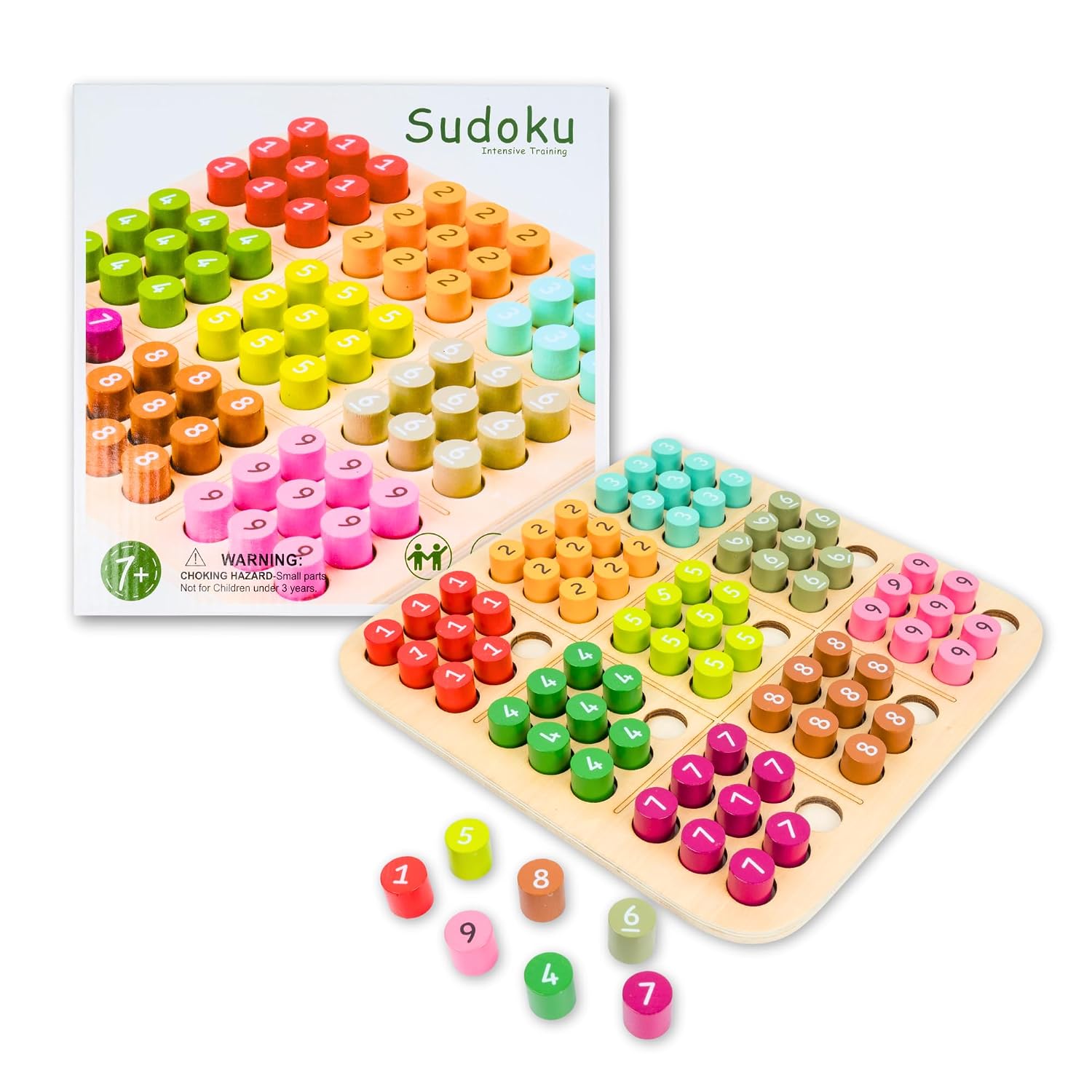 Wooden sudoku
