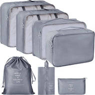 Set Of 7 Travel  Organizer (Random Color)