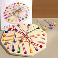 Wooden Rope Challenge Game - Brainy Knots
