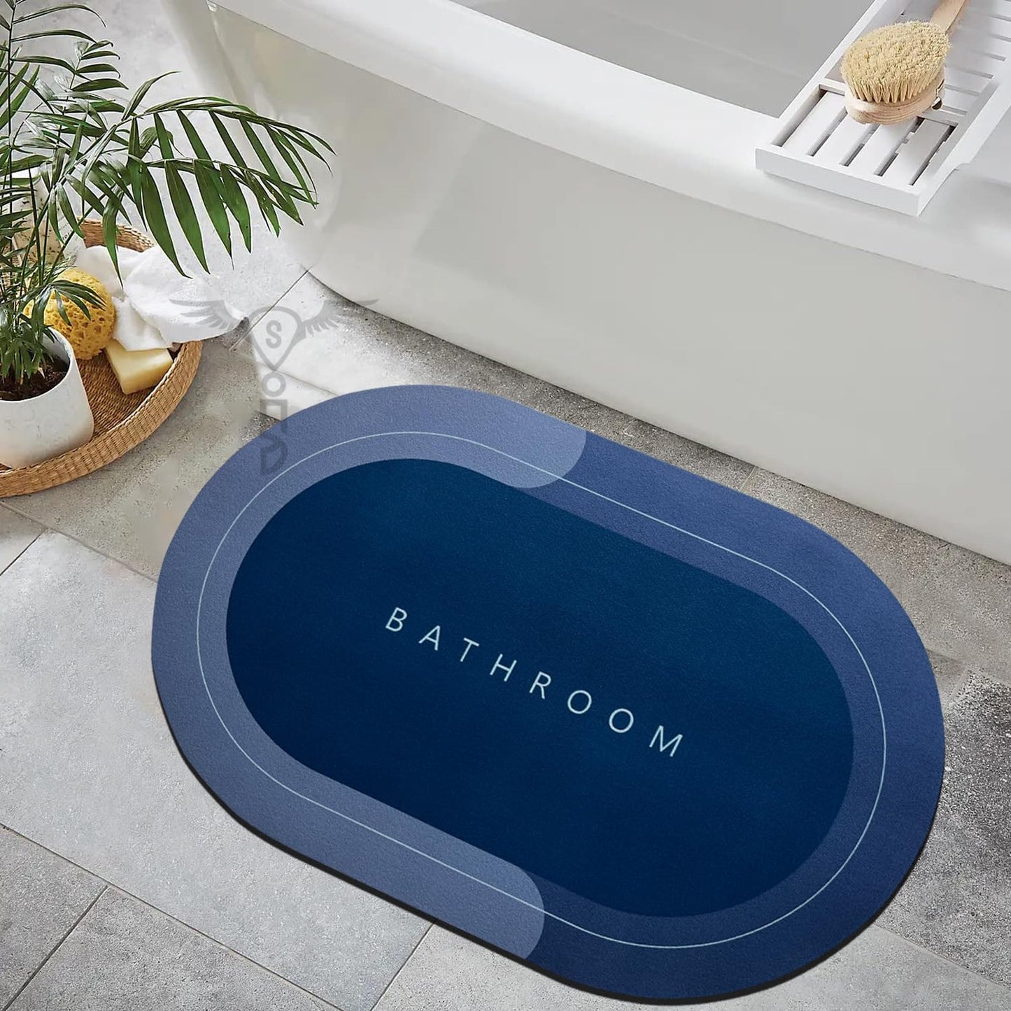 Bathroom Mat Anti Slip