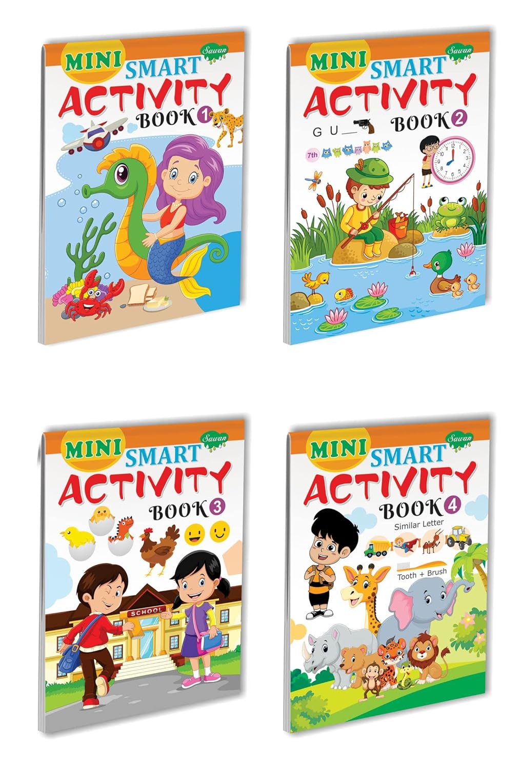 Mini Smart Activity Book -1pc