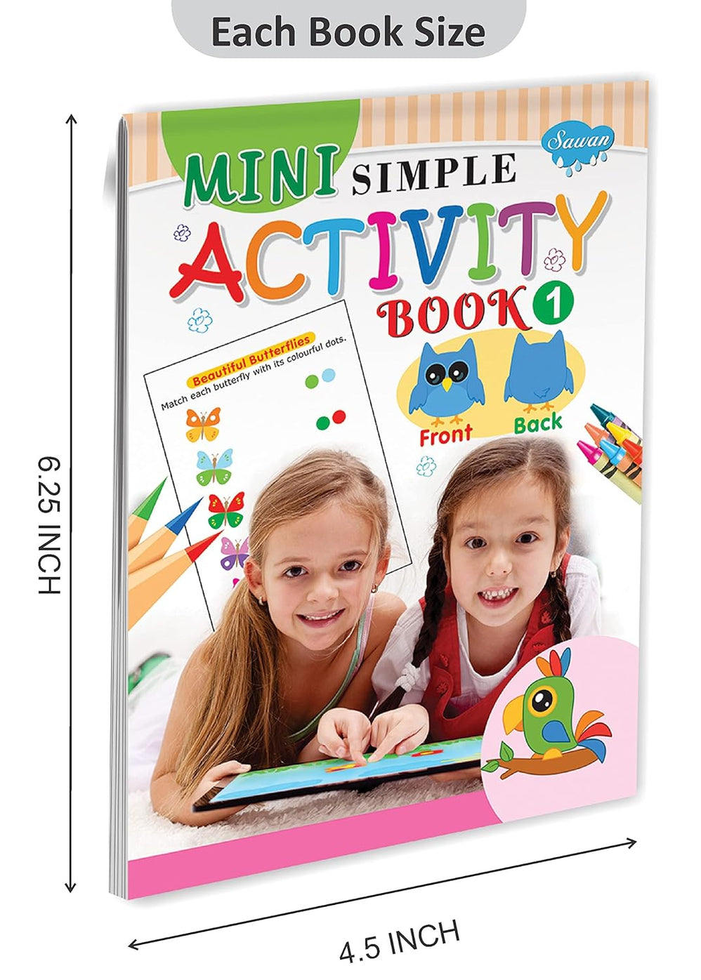 Mini Simple Activity Book -1pc