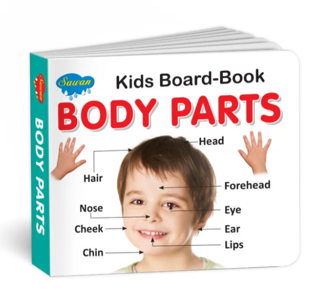 Kids Board Book Body Parts