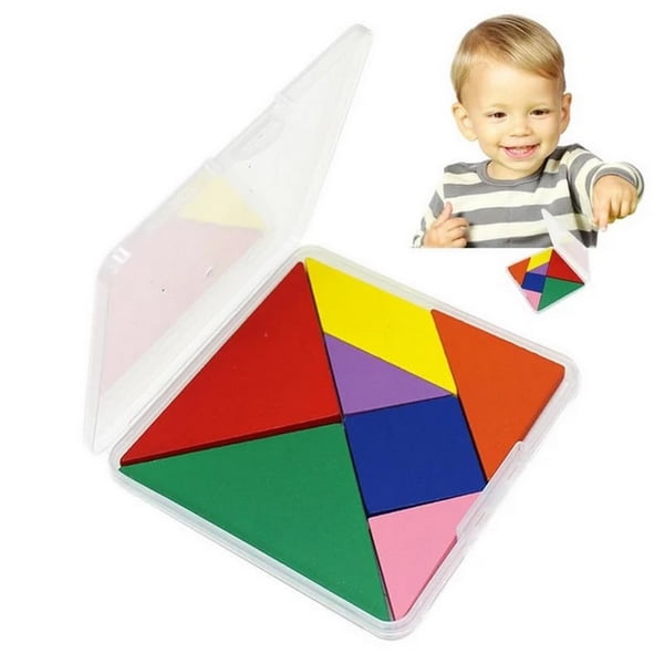 Tangram Plastic Box - Puzzle