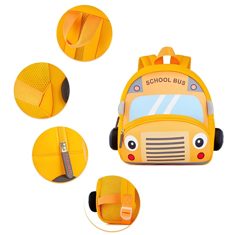 School Bus Design Backpack