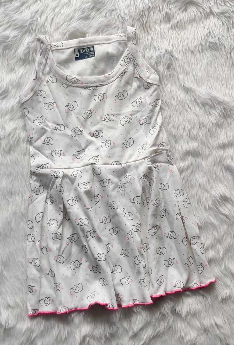 Sleeveless Frock