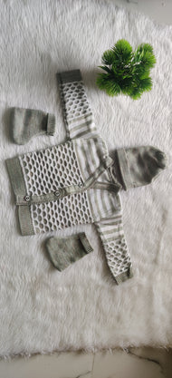 Born Babies Baby Boy & Baby Girl Casual Cotton Sweater Set