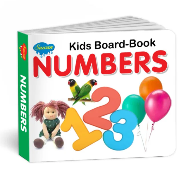 Kids Board Book Number