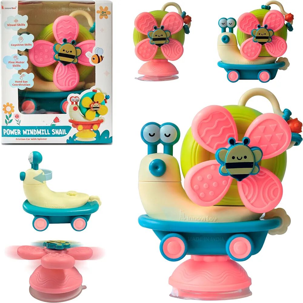 5-in-1 High Chair Toy with Suction Cups Spinner