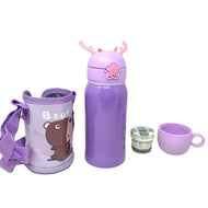 Steel Sipper Insulated Water Bottle With Cup and Cover