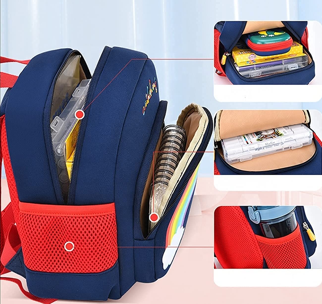 Unicorn Rainbow Backpack – Kuviyal - Main Image