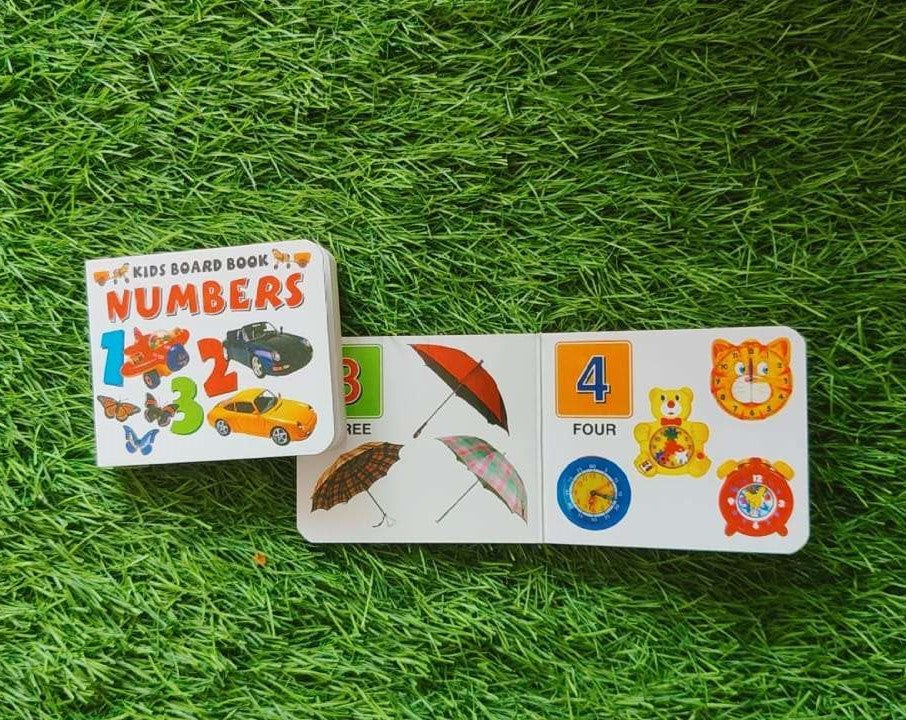 Basic Numbers Book Numbers Board Book – Kuviyal