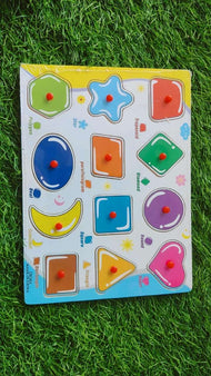 Shape Matching Pin Board