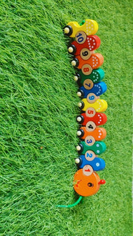 Wooden Number Train