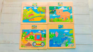 Jigsaw puzzle with reference image (1 pc)