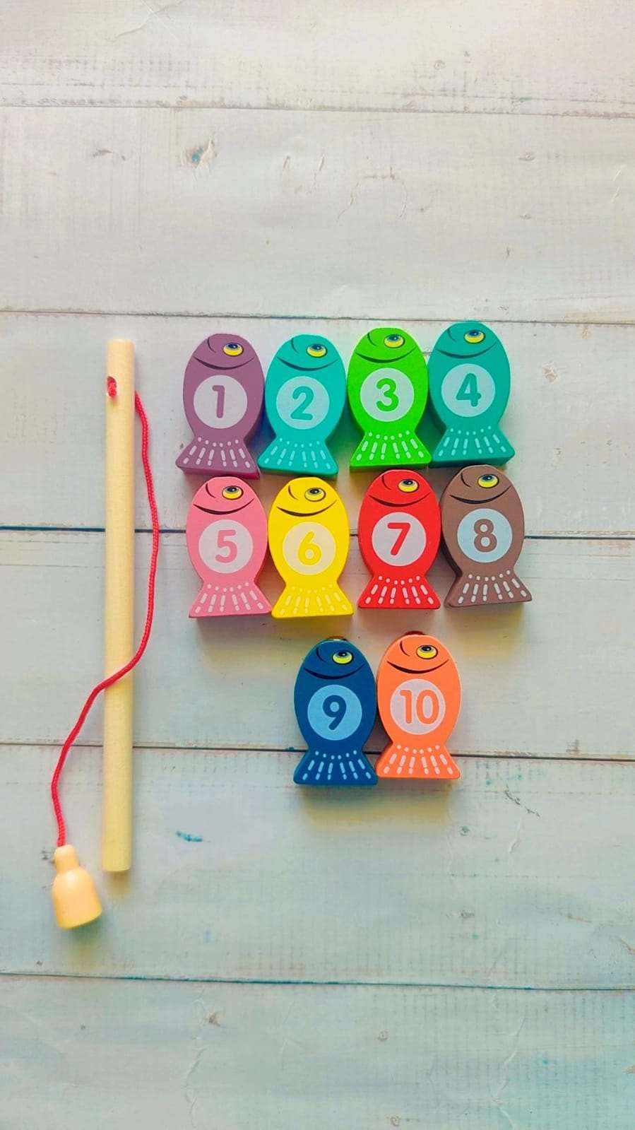 Fishing Toy With Numbers