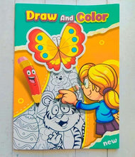 Draw & Color Book