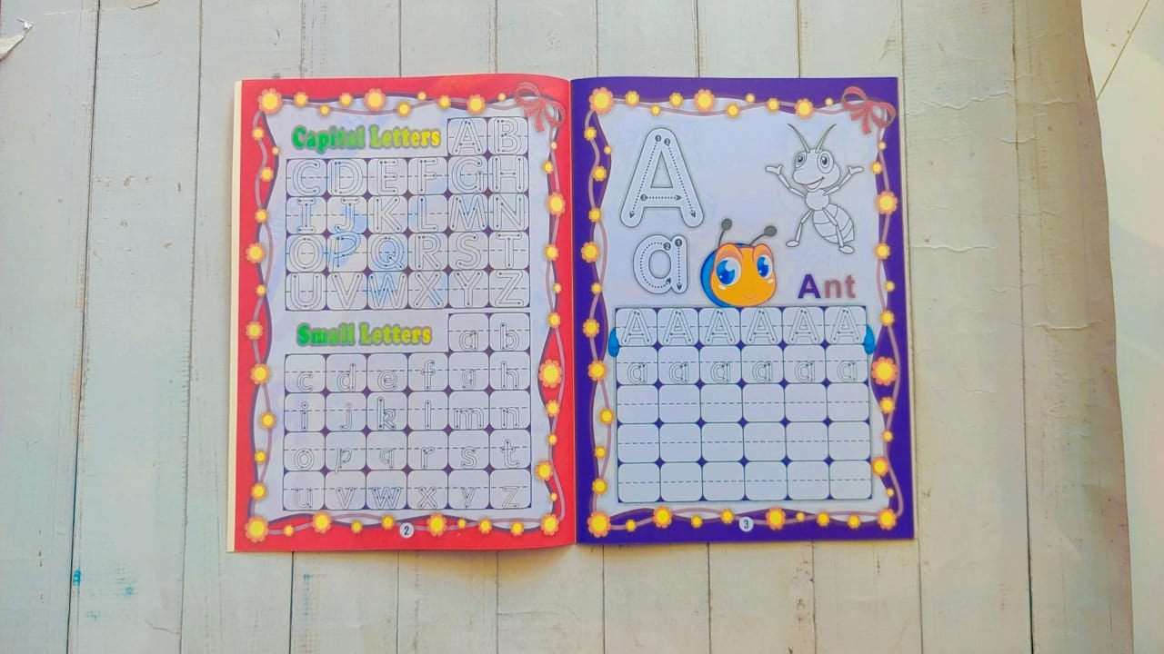 Learn & Write Alphabets Book