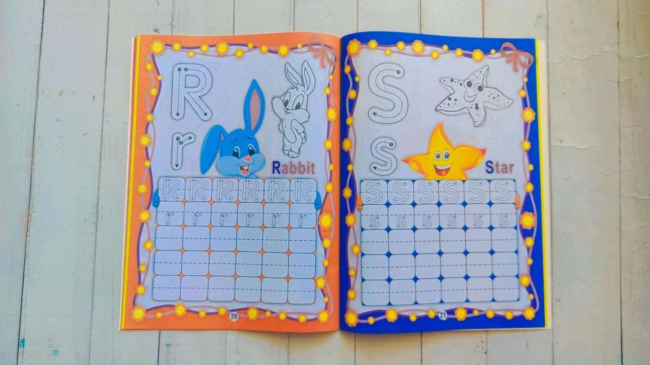 Learn & Write Alphabets Book