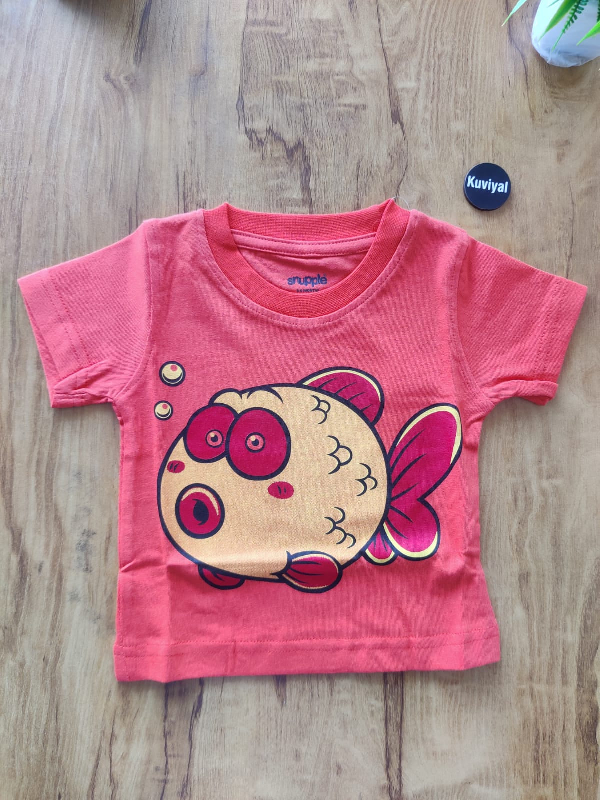 Baby & Toddler T-Shirt With Fish Print