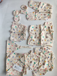 New Born Baby Set - 8 Pcs