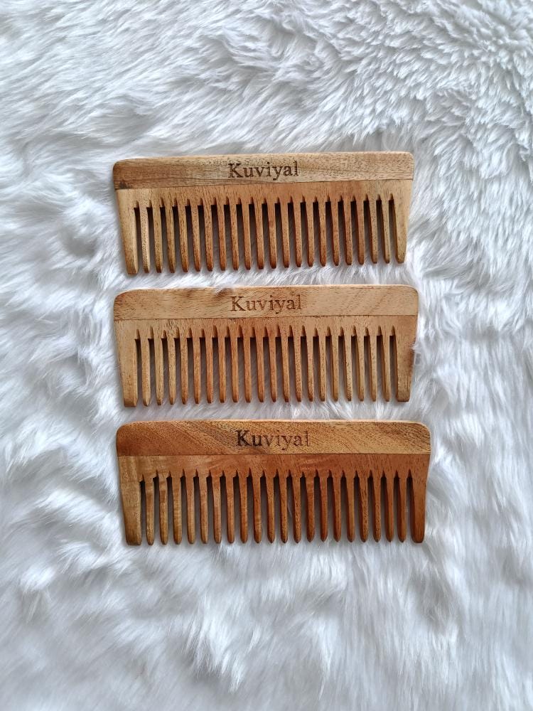 Shampoo Comb (Neem) - 1pc