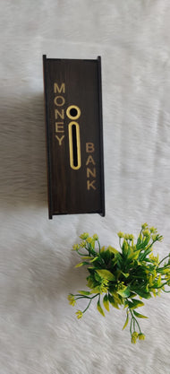 Wooden Money Bank