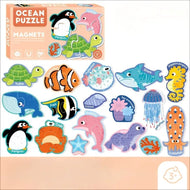 Magnetic 2 piece Puzzle (Different Themes)