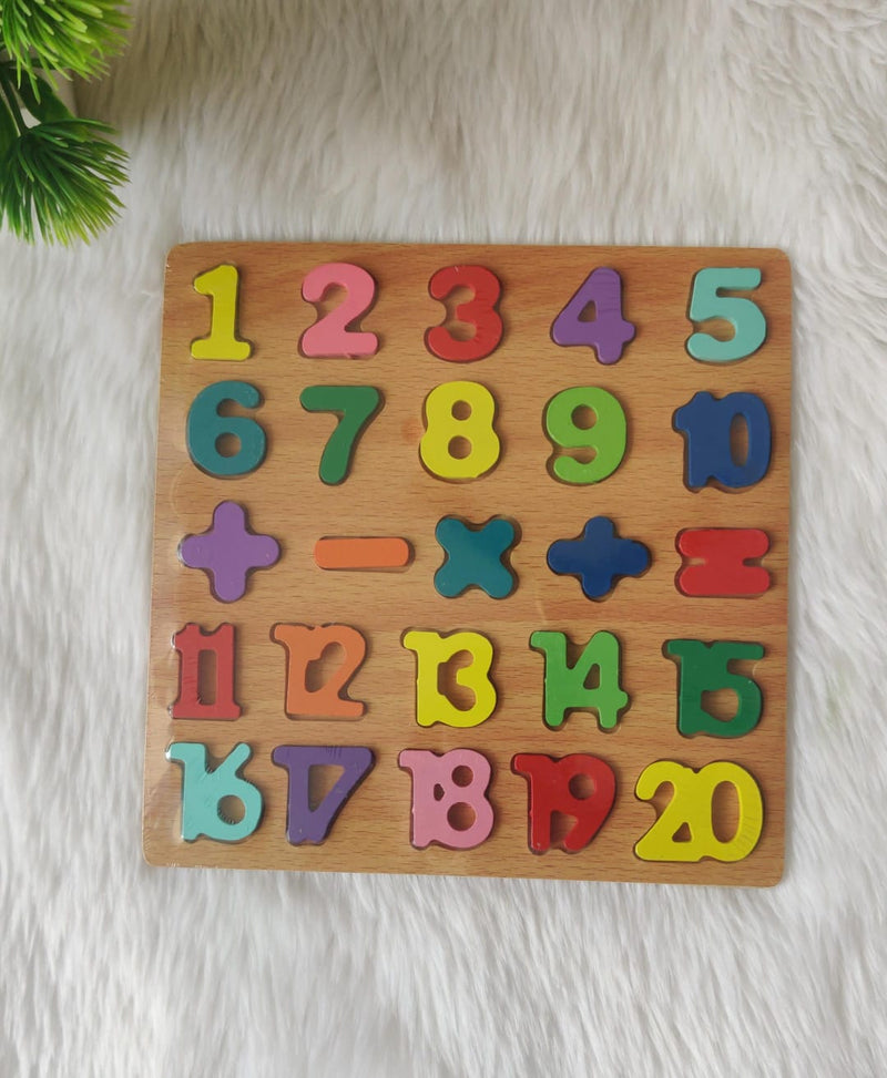 Wooden Puzzle Board