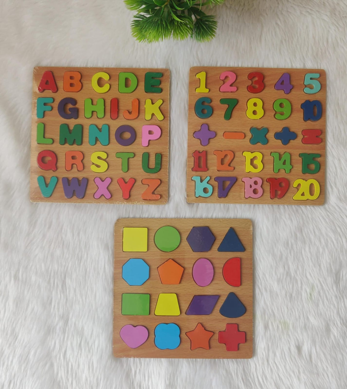 Wooden Puzzle Board