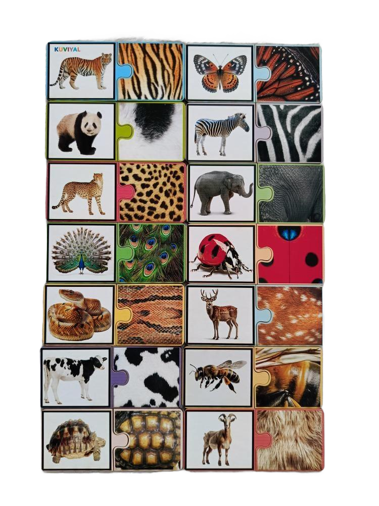 Animal Skin Matching Puzzle