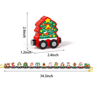 Christmas magnetic Train