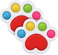Animal Foot Print Key Chain