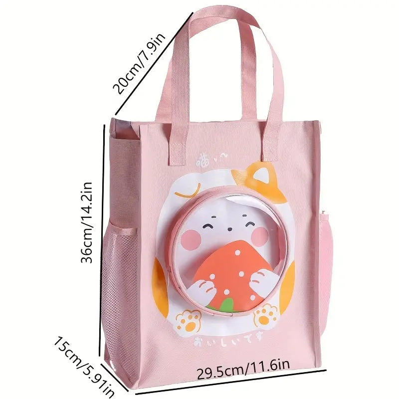 Cotton Canvas Shopping Bag