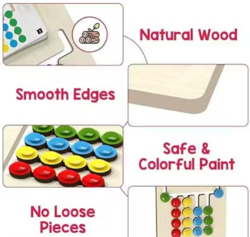 Colour Coder-Montessori Slide Puzzle
