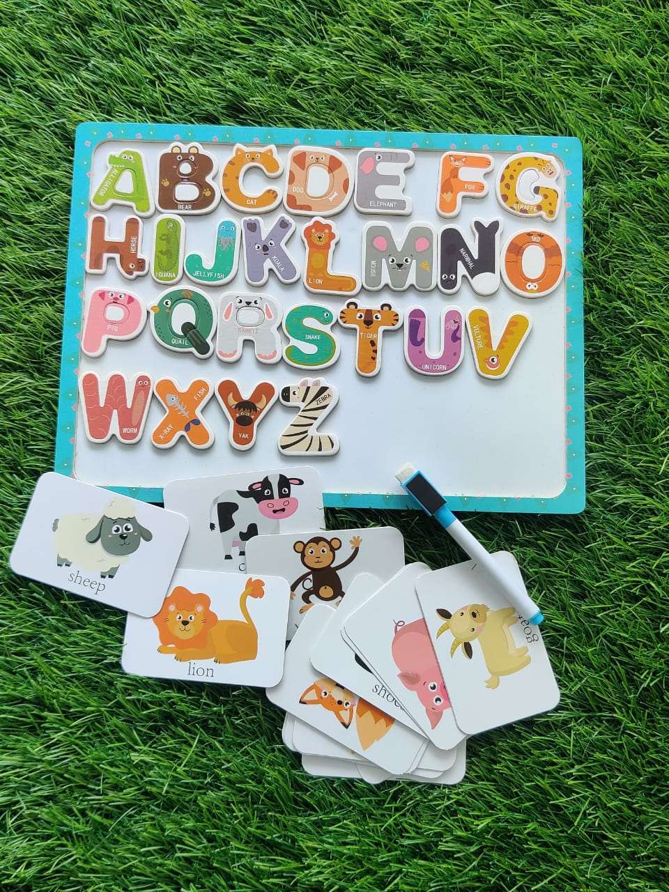 Magnetic ABC 123 Board