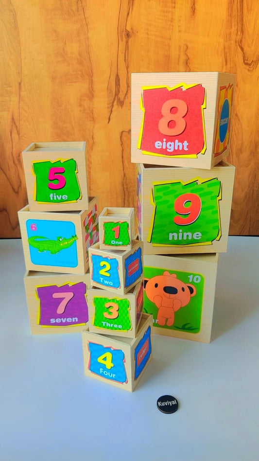 Wooden Stacking Box