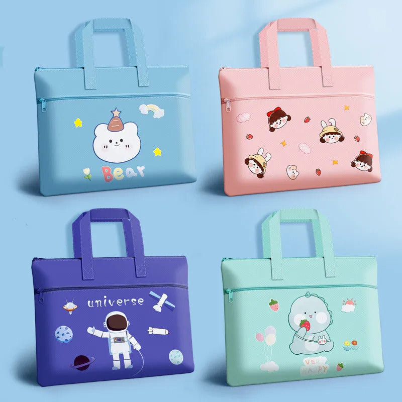 Cartoon Printed Multipurpose Handbag