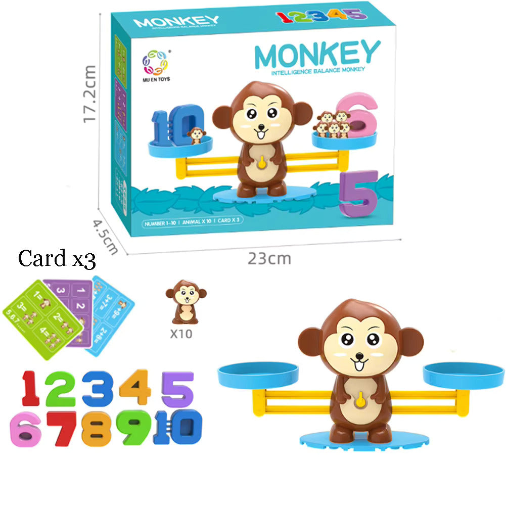 Monkey Balancing - Math and Fun Learning Toy