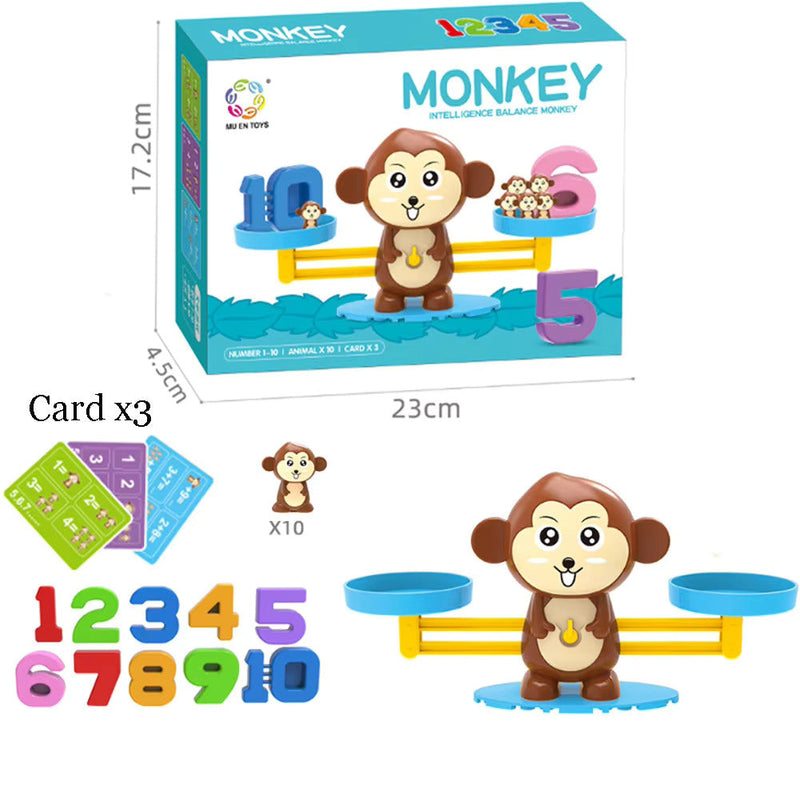 Monkey Balancing - Math and Fun Learning Toy