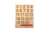 Double Side Number Tracing Board